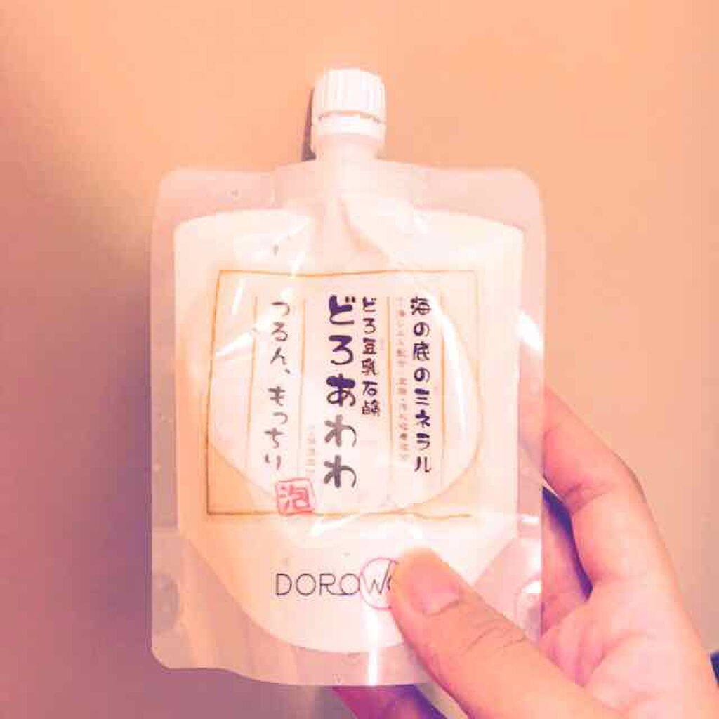 どろ豆乳石鹸 どろあわわ/健康コーポレーション/洗顔フォームを使ったクチコミ(1枚目)