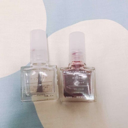 トップコート/無印良品/ネイルトップコートを使ったクチコミ(1枚目)