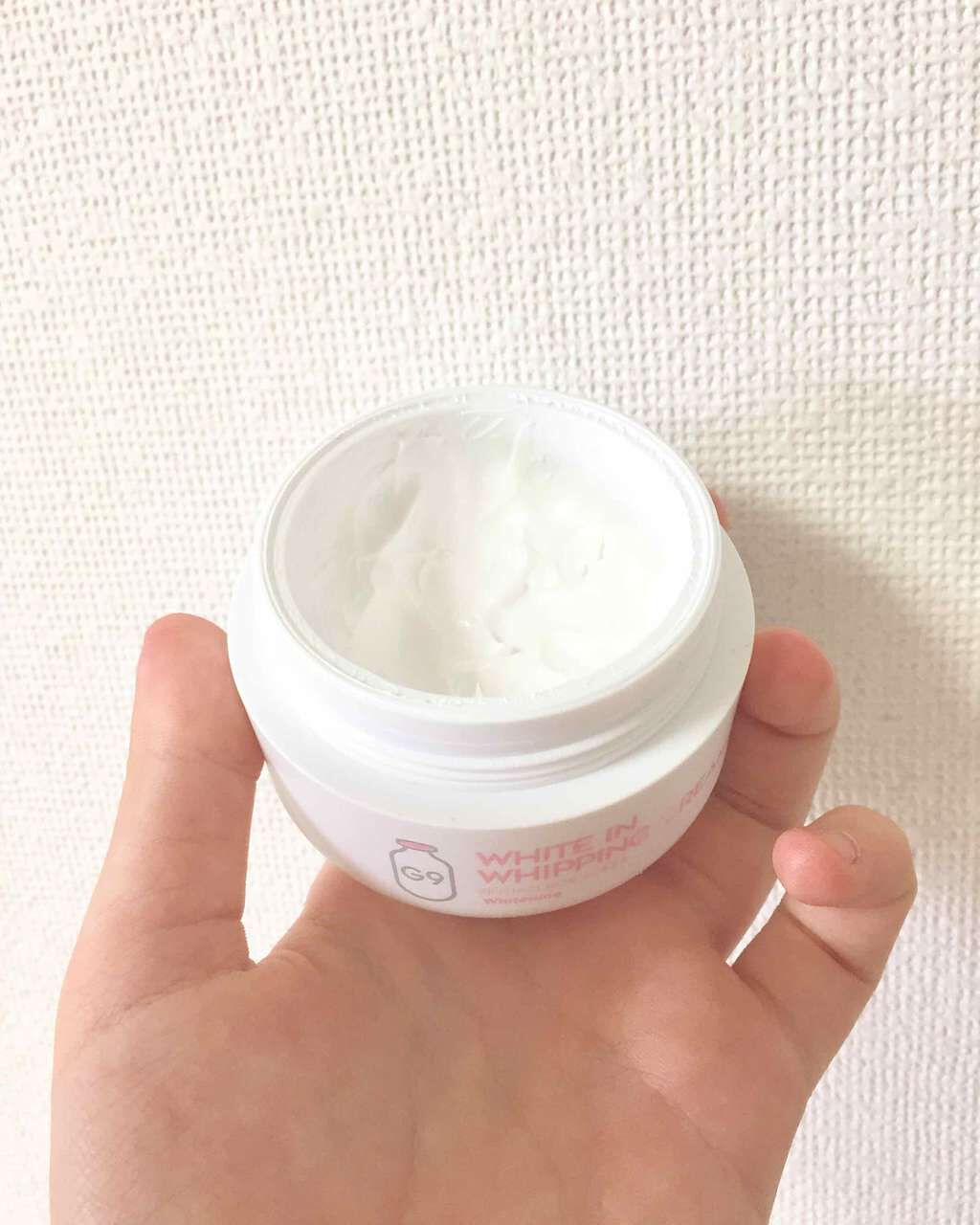 WHITE WHIPPING CREAM(ウユクリーム)/G9SKIN/化粧下地を使ったクチコミ（2枚目）