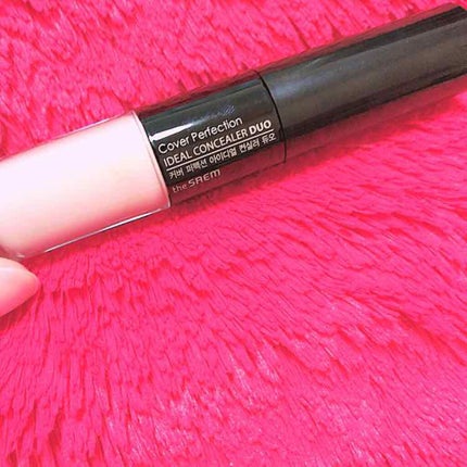 カバーパーフェクション アイディールコンシーラー デュオ/the SAEM/スティックコンシーラーを使ったクチコミ(1枚目)