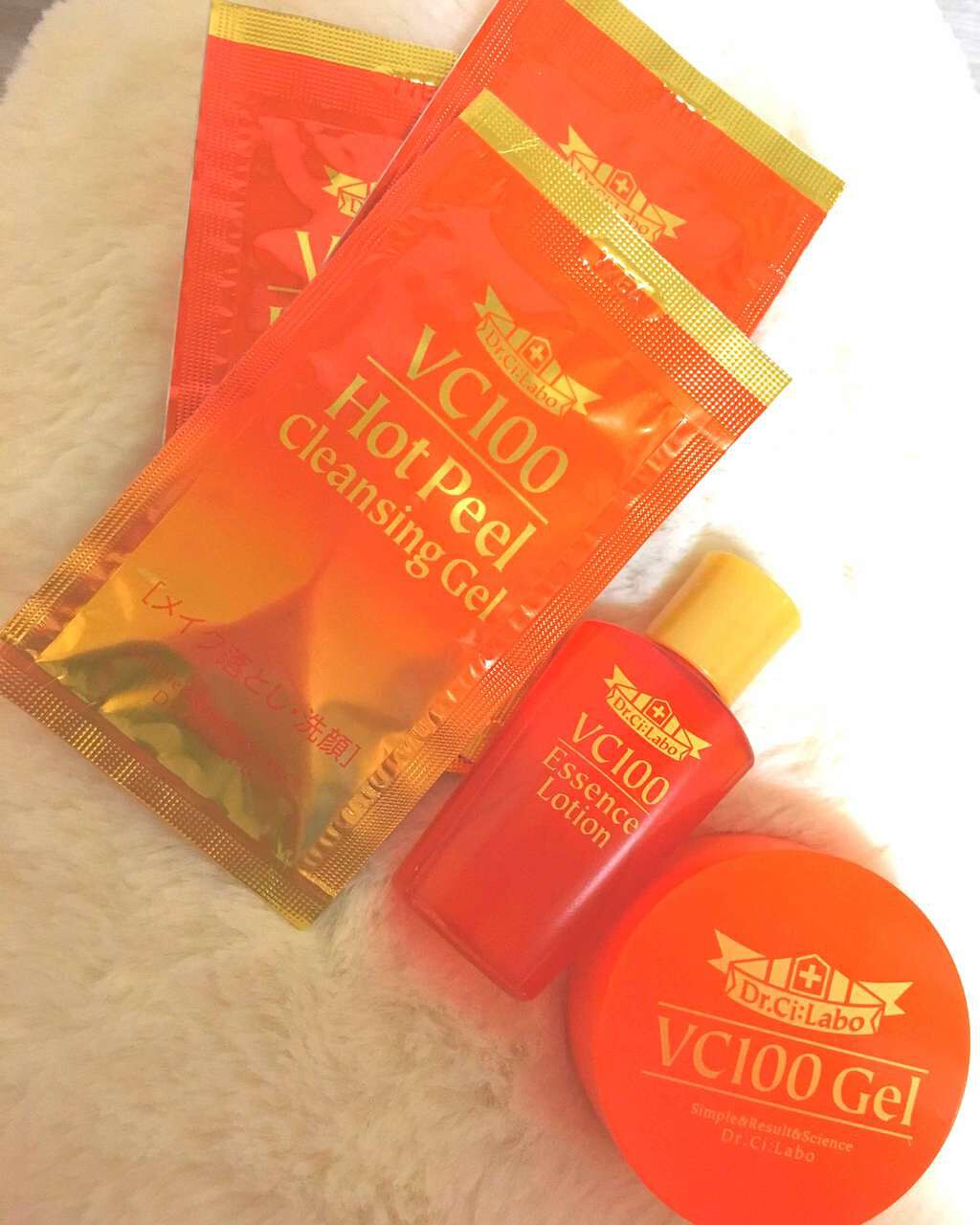VC100 ホットピールクレンジングゲル/ドクターシーラボⓇ/ピーリングを使ったクチコミ（1枚目）