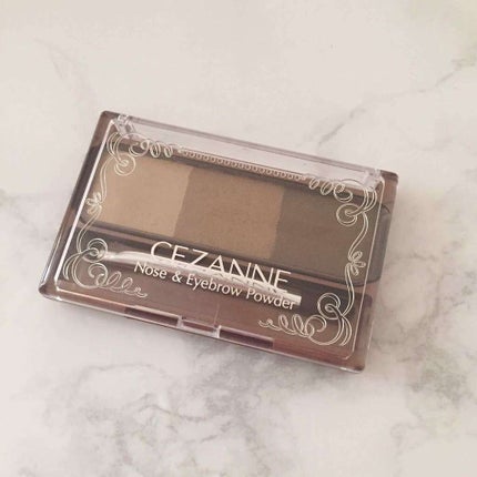 ノーズ&アイブロウパウダー/CEZANNE/パウダーアイブロウを使ったクチコミ(1枚目)