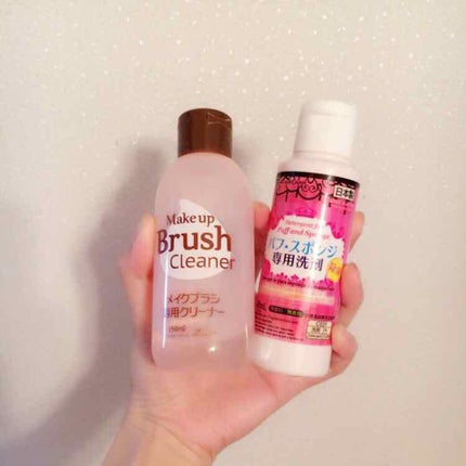 メイクブラシ専用クリーナー/DAISO/その他化粧小物を使ったクチコミ(1枚目)