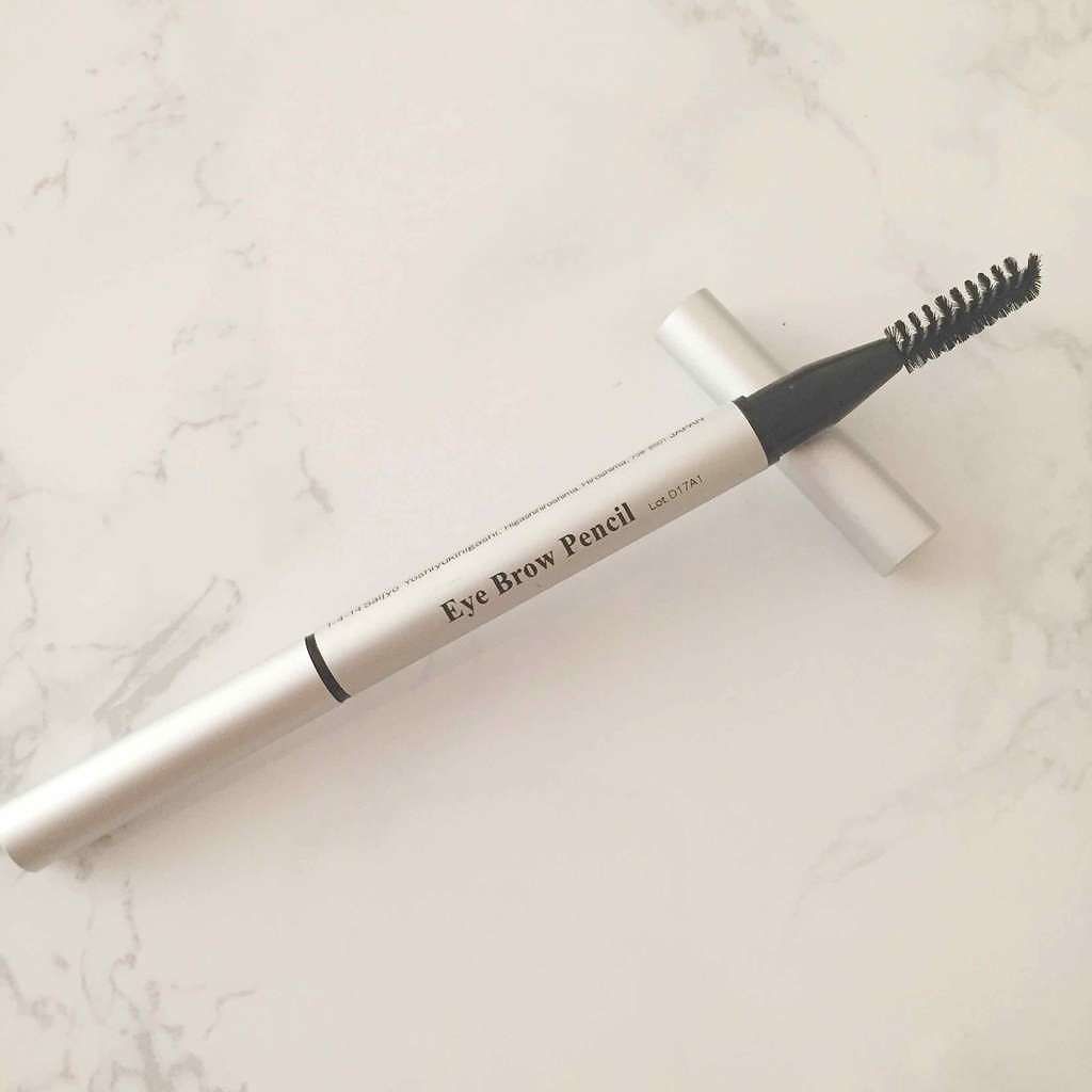 だ円芯 アルミ アイブローペンシル/DAISO/アイブロウペンシルを使ったクチコミ(2枚目)