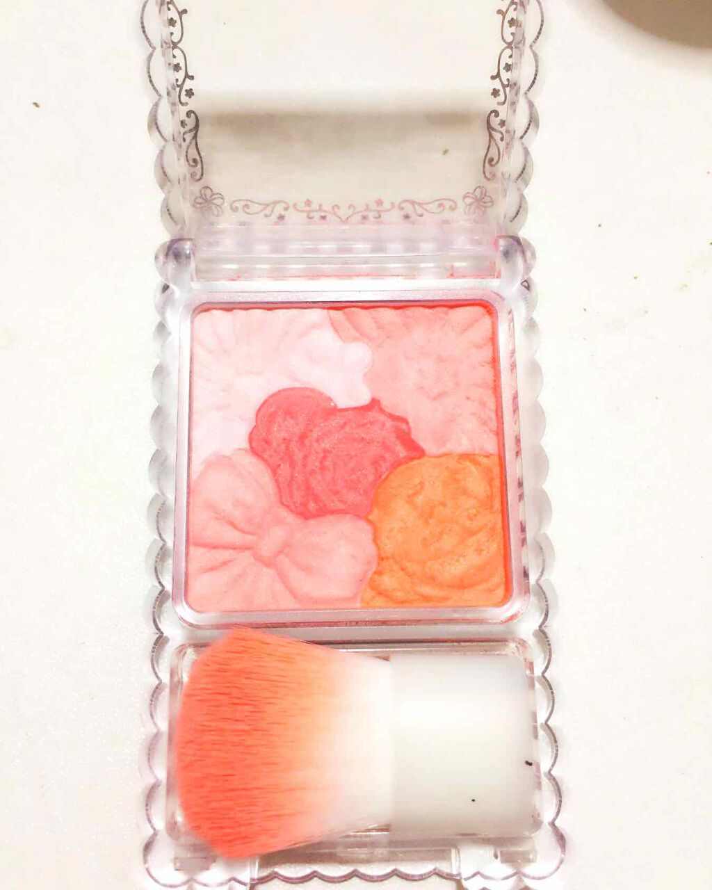 グロウフルールチークス/キャンメイク/パウダーチークを使ったクチコミ(1枚目)