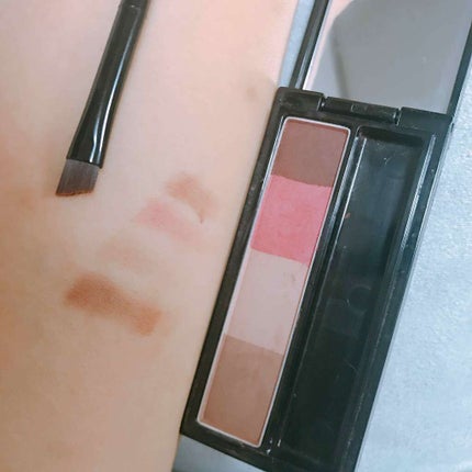 リシェ カラーリング アイブロウパウダー/Visée/パウダーアイブロウを使ったクチコミ(3枚目)