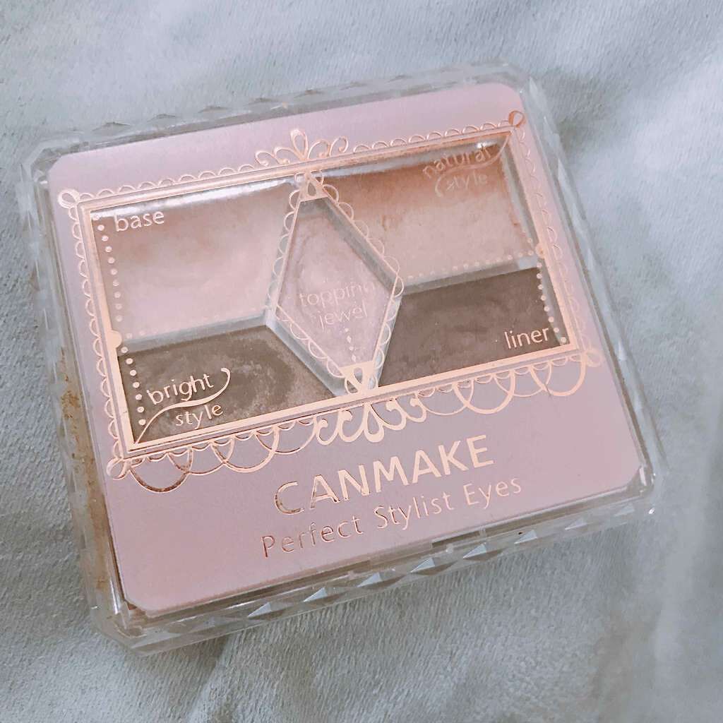 【旧品】パーフェクトスタイリストアイズ/キャンメイク/アイシャドウパレットを使ったクチコミ(1枚目)