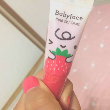 Babyface Petit Tint Gloss/ベビーフェイス/リップグロスを使ったクチコミ（1枚目）