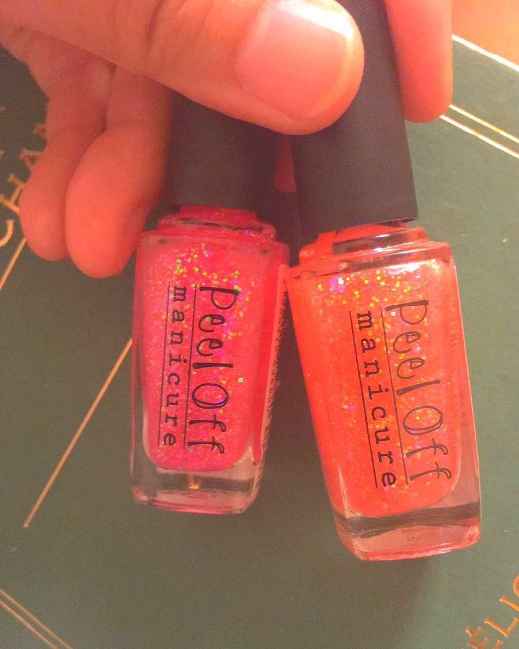 ピールオフマニキュア/キャンドゥ/マニキュアを使ったクチコミ(1枚目)