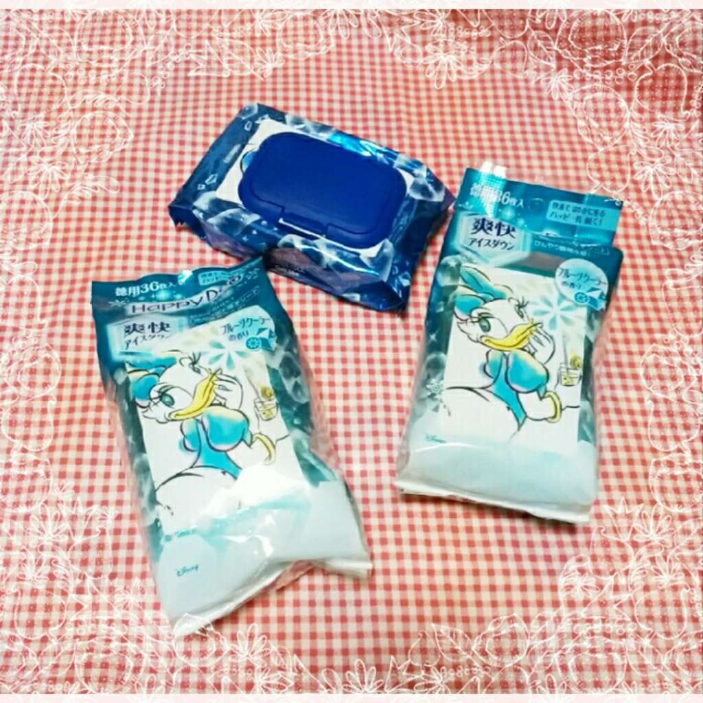 ハッピーデオ ボディシート アイスダウン フルーツクーラー/マンダム/ボディシートを使ったクチコミ(1枚目)