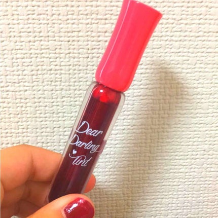 ディアダーリン ウォータージェルティント (アイスティント)/ETUDE/口紅を使ったクチコミ(1枚目)