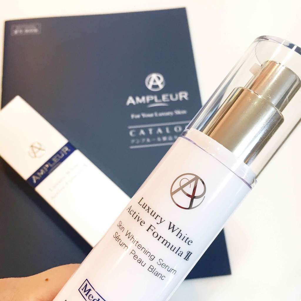 ラグジュアリーホワイト 薬用アクティブフォーミュラII/アンプルール/美容液を使ったクチコミ（1枚目）