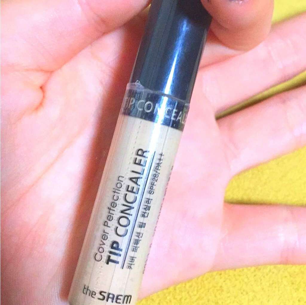 カバーパーフェクション チップコンシーラー/the SAEM/リキッドコンシーラーを使ったクチコミ(1枚目)