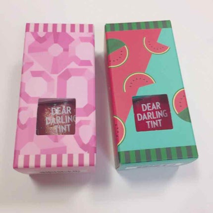 ディアダーリン ウォータージェルティント (アイスティント)/ETUDE/口紅を使ったクチコミ(1枚目)