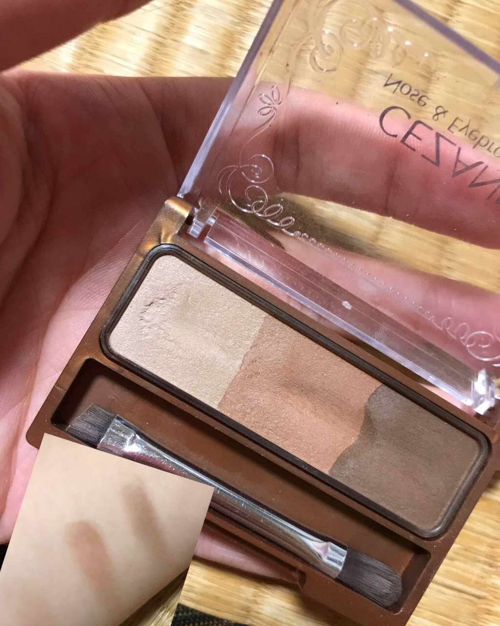 ノーズ&アイブロウパウダー/CEZANNE/パウダーアイブロウを使ったクチコミ(1枚目)