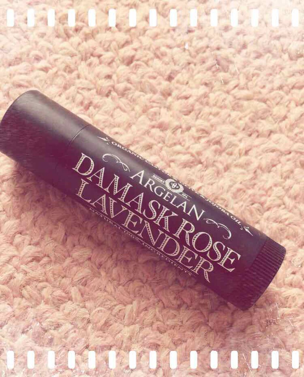 オイル リップスティック ダマスクローズ&ラベンダー/アルジェラン/リップクリームを使ったクチコミ（1枚目）