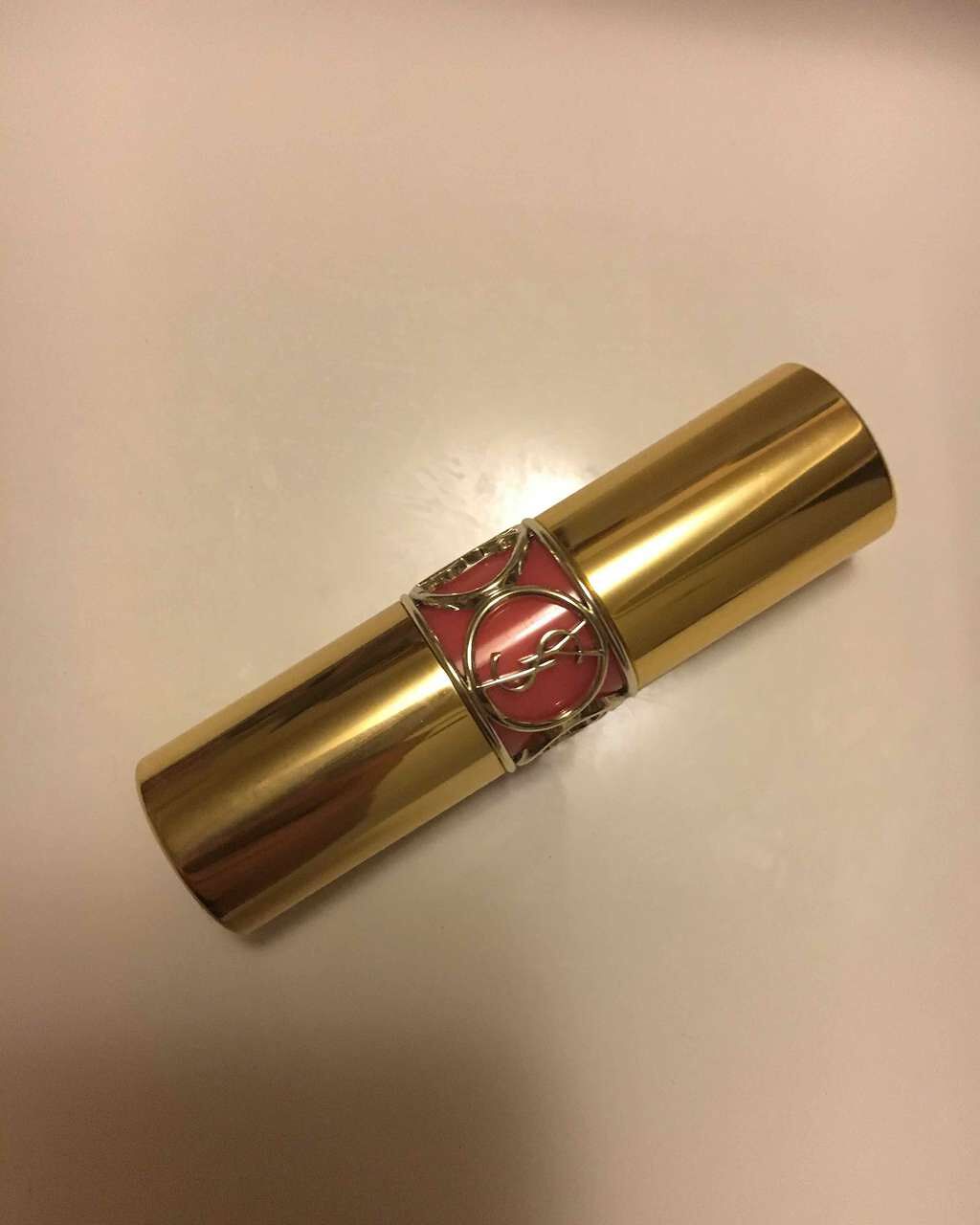 ルージュ ヴォリュプテ シャイン/YVES SAINT LAURENT BEAUTE/口紅を使ったクチコミ(1枚目)