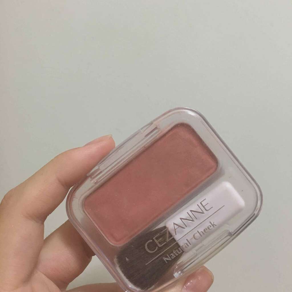 ナチュラル チークN/CEZANNE/パウダーチークを使ったクチコミ（1枚目）