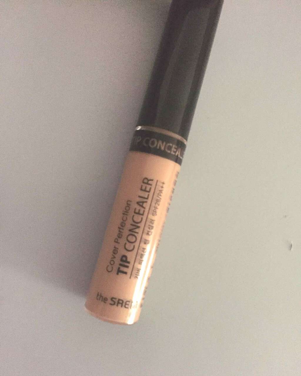 カバーパーフェクション チップコンシーラー/the SAEM/リキッドコンシーラーを使ったクチコミ(1枚目)