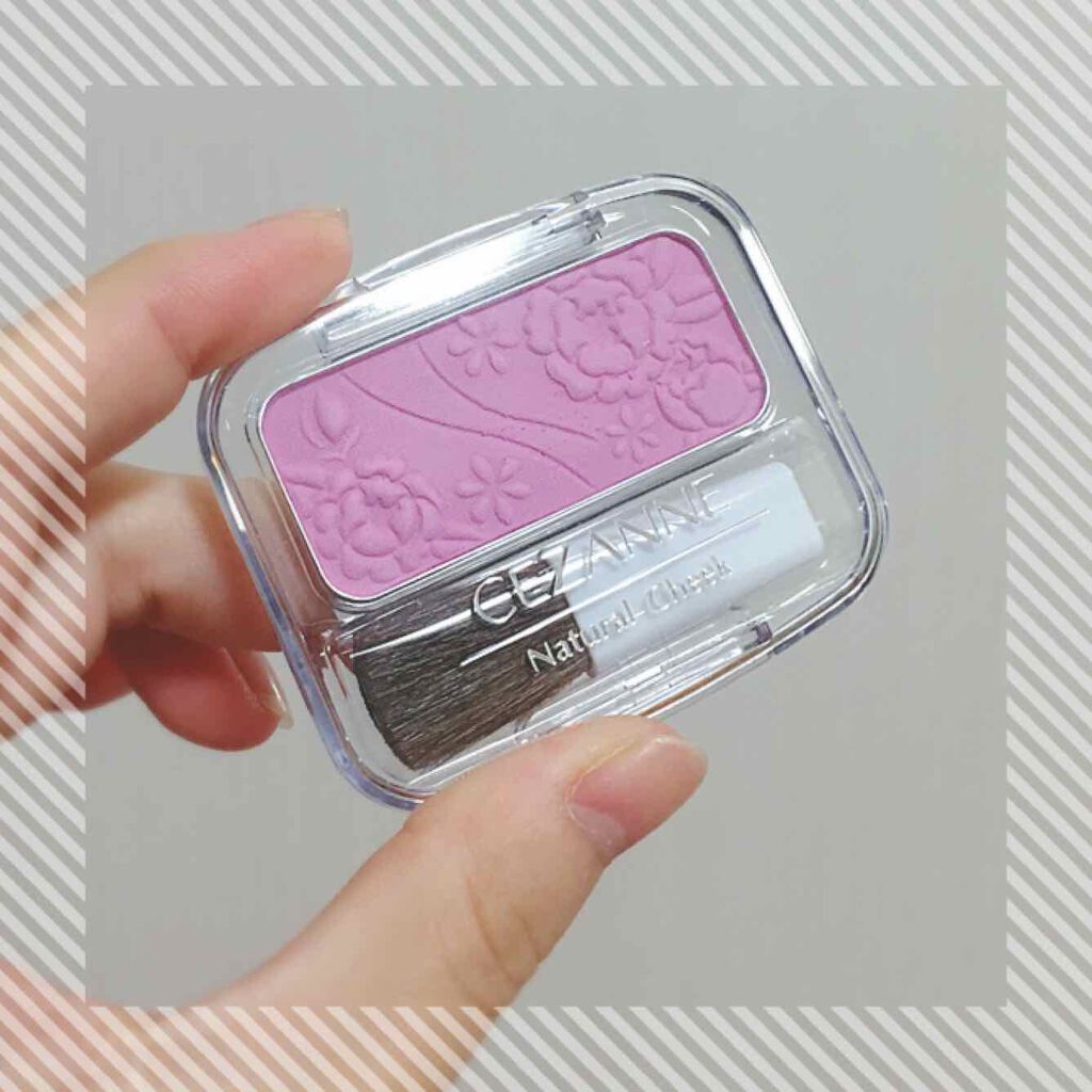 ナチュラル チークN/CEZANNE/パウダーチークを使ったクチコミ(1枚目)