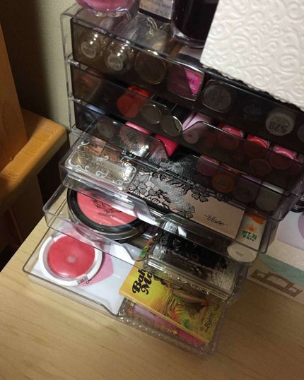 3段式クリアーケース/DAISO/その他化粧小物を使ったクチコミ(3枚目)