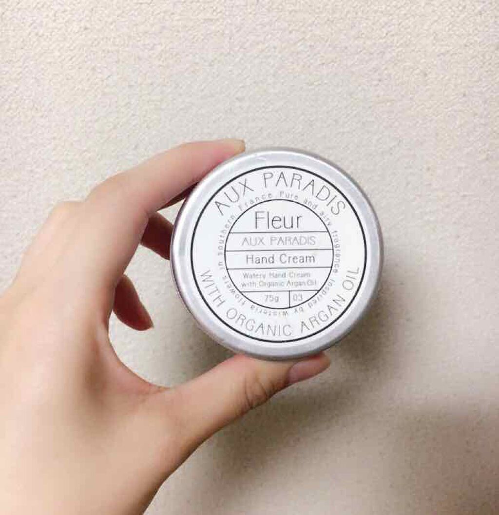 アロマティック ハンドクリーム #03 Fleur/AUX PARADIS/ハンドクリームを使ったクチコミ(1枚目)