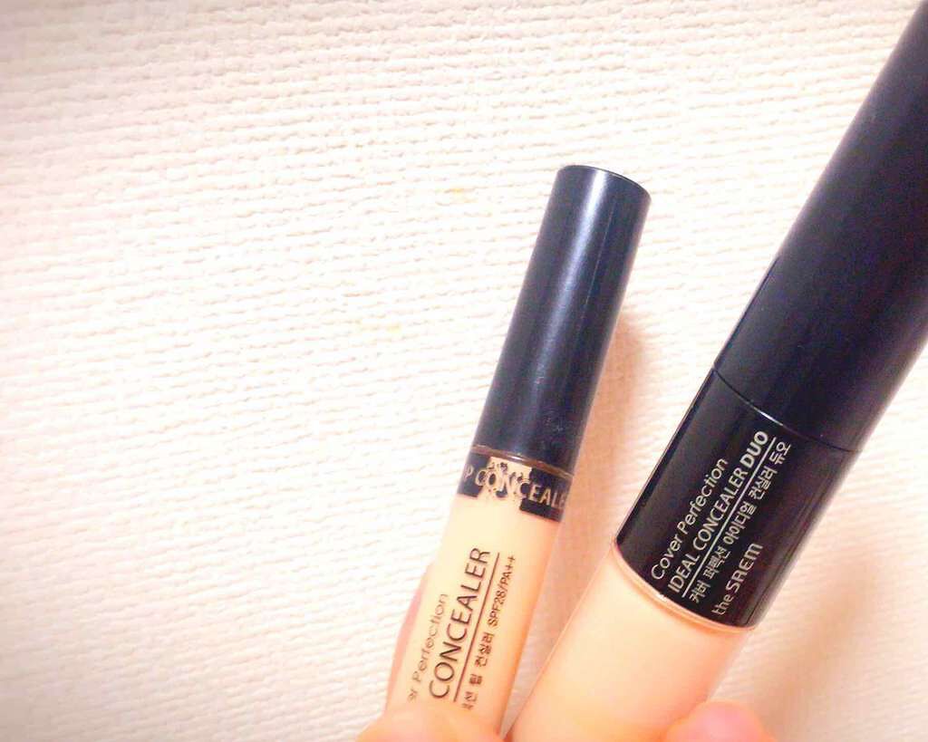 カバーパーフェクション チップコンシーラー/the SAEM/リキッドコンシーラーを使ったクチコミ(1枚目)