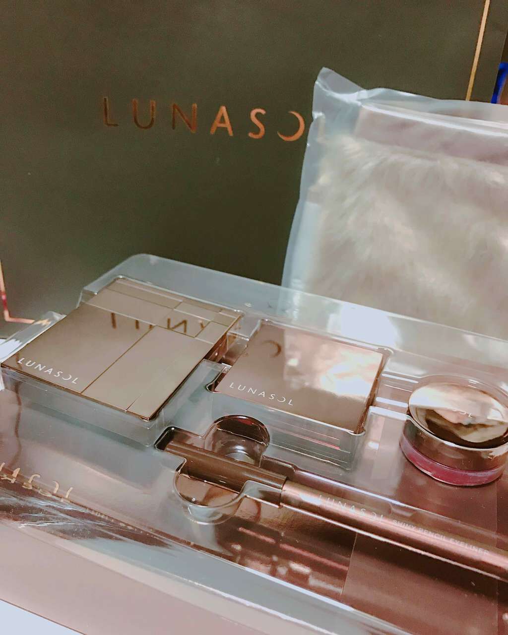 パーティコフレ(クリスマスコフレ 2016)/LUNASOL/メイクアップキットを使ったクチコミ(1枚目)
