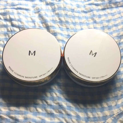 M クッション ファンデーション(モイスチャー)/MISSHA/クッションファンデーションを使ったクチコミ(1枚目)