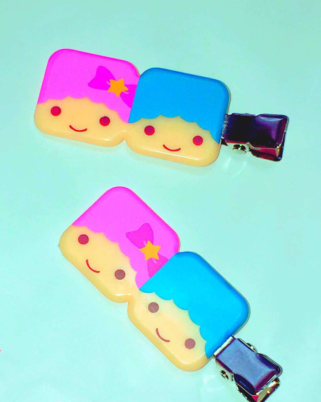 スクエアミニクリップピン/キャンドゥ/ヘアアクセサリーを使ったクチコミ(1枚目)