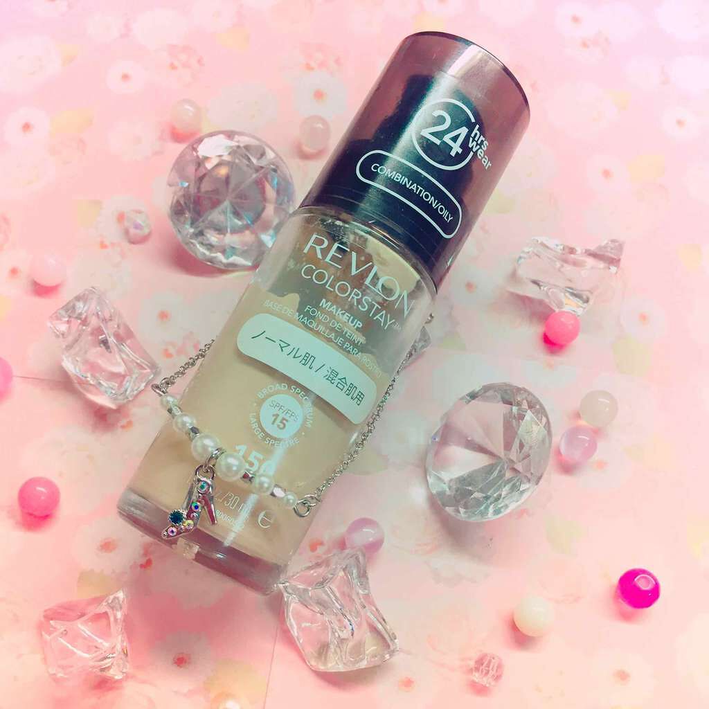 カラーステイ メイクアップ/REVLON/リキッドファンデーションを使ったクチコミ(1枚目)