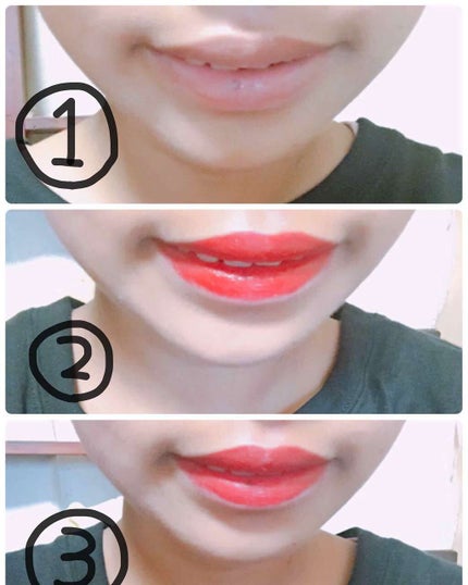 口紅(詰替用)/ちふれ/口紅を使ったクチコミ(3枚目)