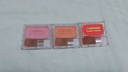 【旧品】パウダーチークス/キャンメイク/パウダーチークを使ったクチコミ(2枚目)