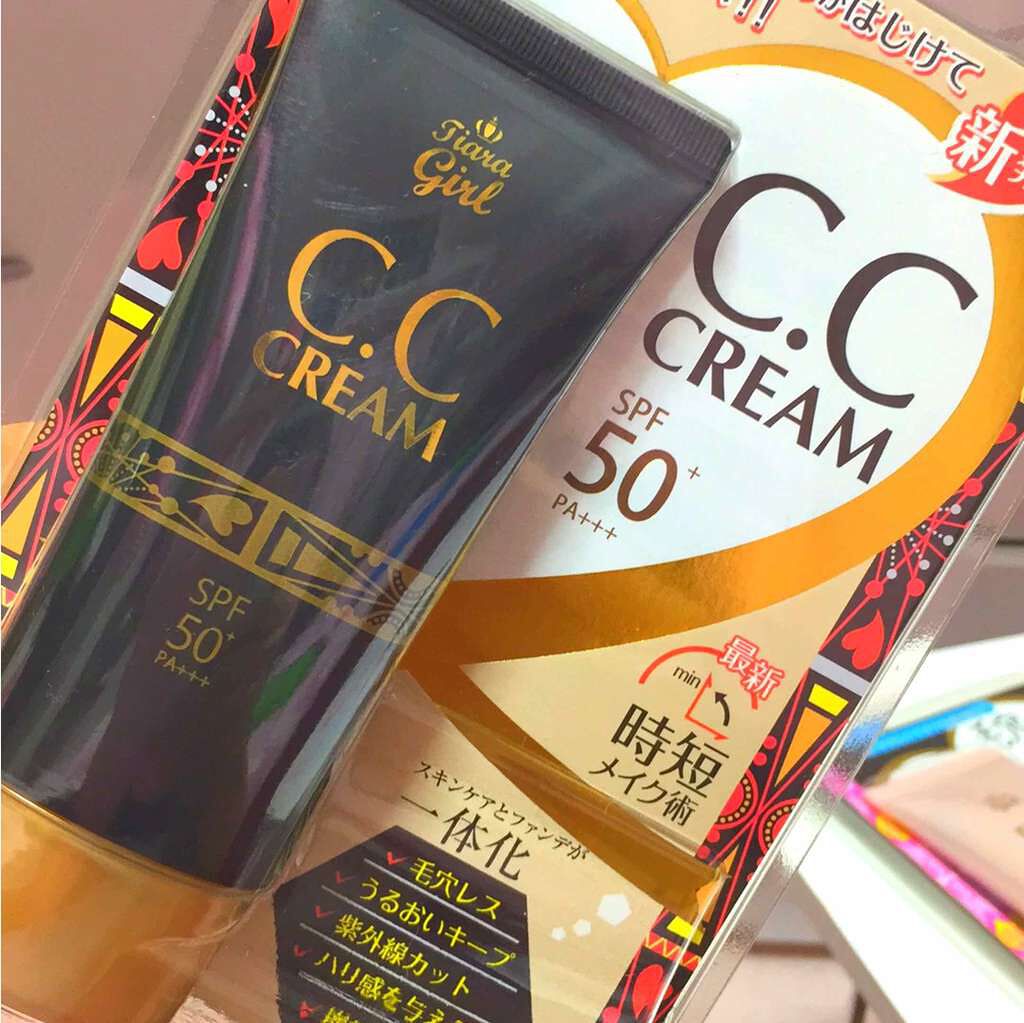 C.C cream/ティアラガール/CCクリームを使ったクチコミ(1枚目)