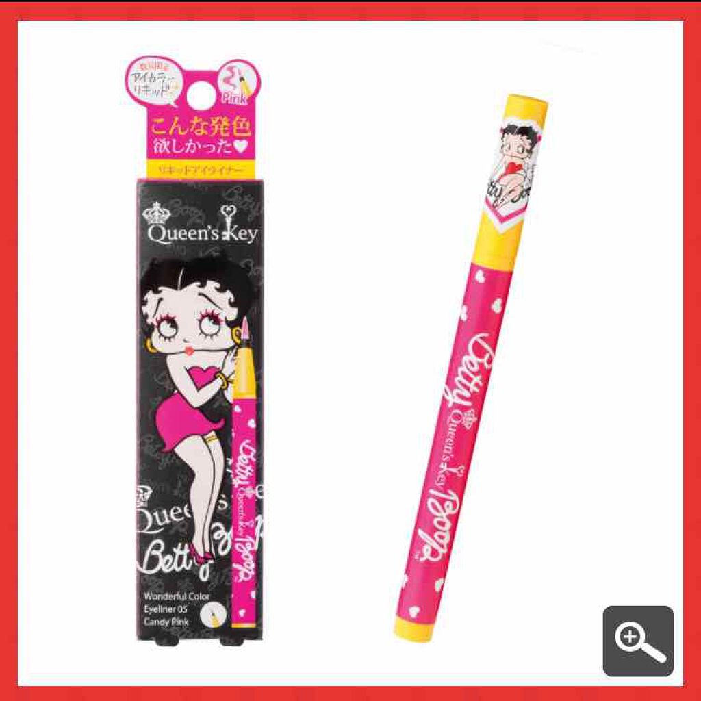ワンダフルカラーアイライナー/Queen's Key(クイーンズキー)/リキッドアイライナーを使ったクチコミ（1枚目）
