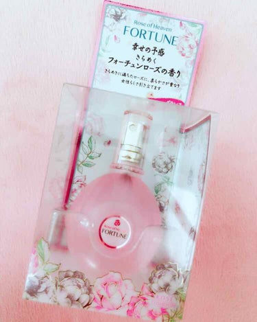 Rose of Heaven
FORTUNE RHヘアフレグランス🌹
《ヘアコロン》
50ml

Hey! Say! JUMPのCMで惹かれて
早速ドラッグストアに買いに行きました🤣

ローズの匂いって