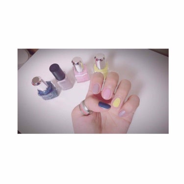 ネイルホリック Top coat SP011 マット/ネイルホリック/ネイルトップコート・ベースコートを使ったクチコミ（3枚目）