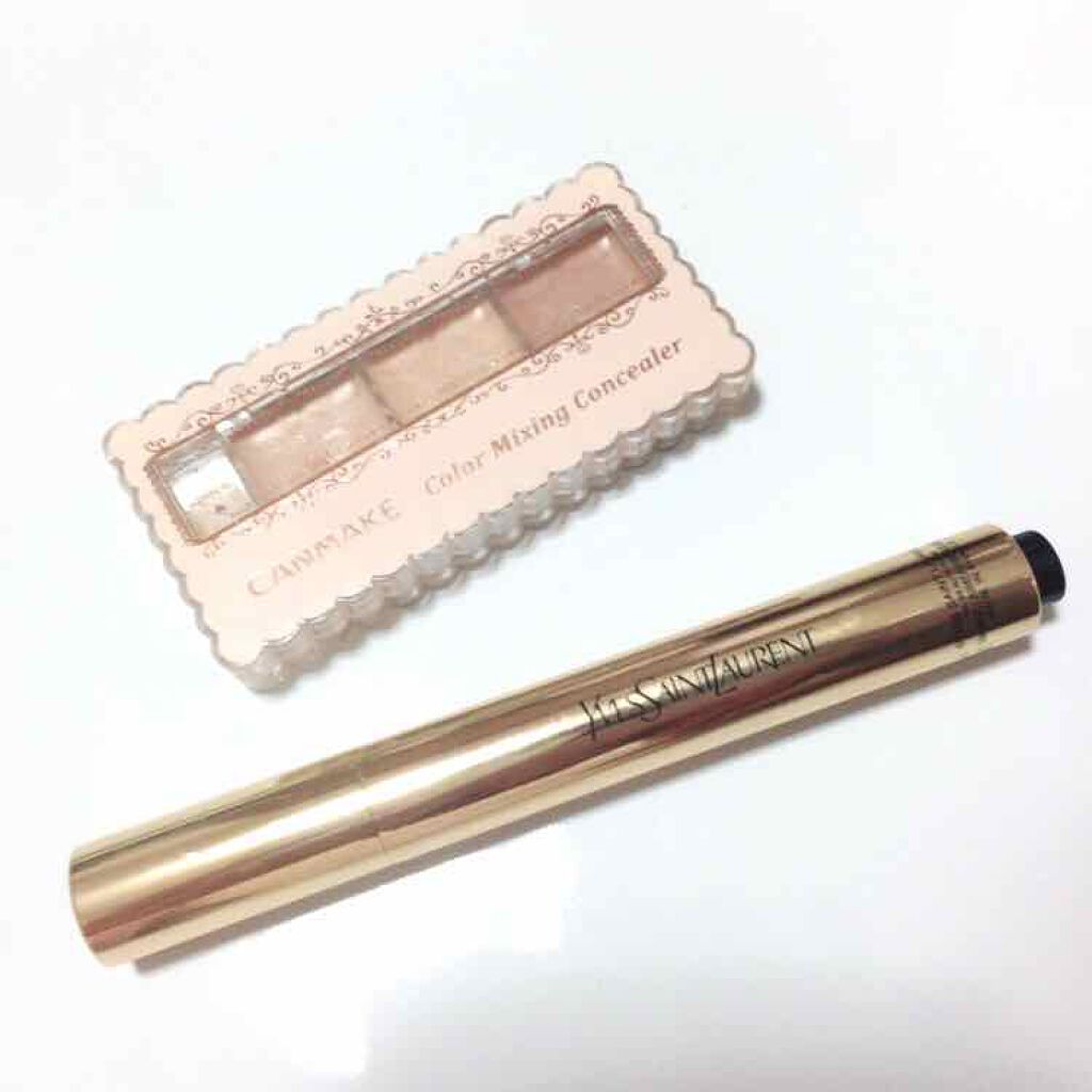 カラーミキシングコンシーラー/キャンメイク/パレットコンシーラーを使ったクチコミ（1枚目）