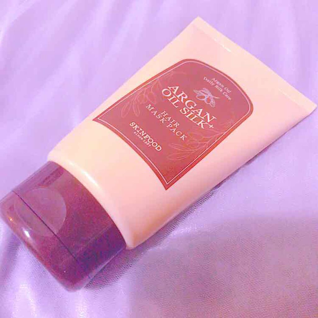アルガンオイル シルクプラス ヘアーマスクパック/SKINFOOD/ヘアマスク・ヘアパックを使ったクチコミ（1枚目）