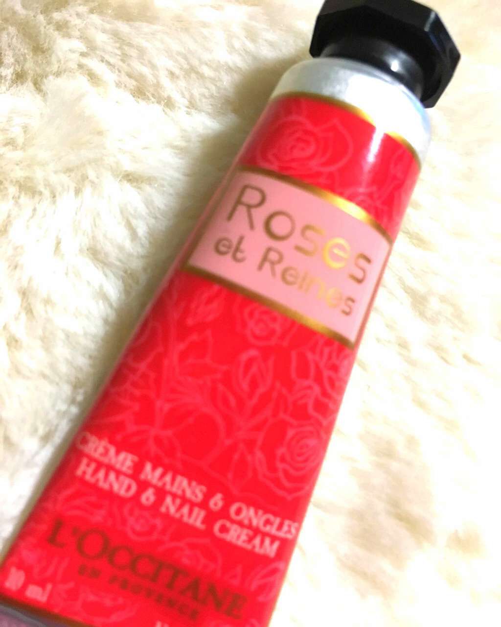 ローズ ベルベットハンド&ネイルクリーム/L'OCCITANE/ハンドクリームを使ったクチコミ(1枚目)