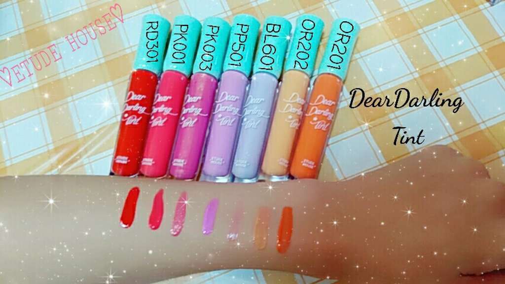 ディアダーリン ウォータージェルティント （アイスティント）/ETUDE/口紅を使ったクチコミ（2枚目）