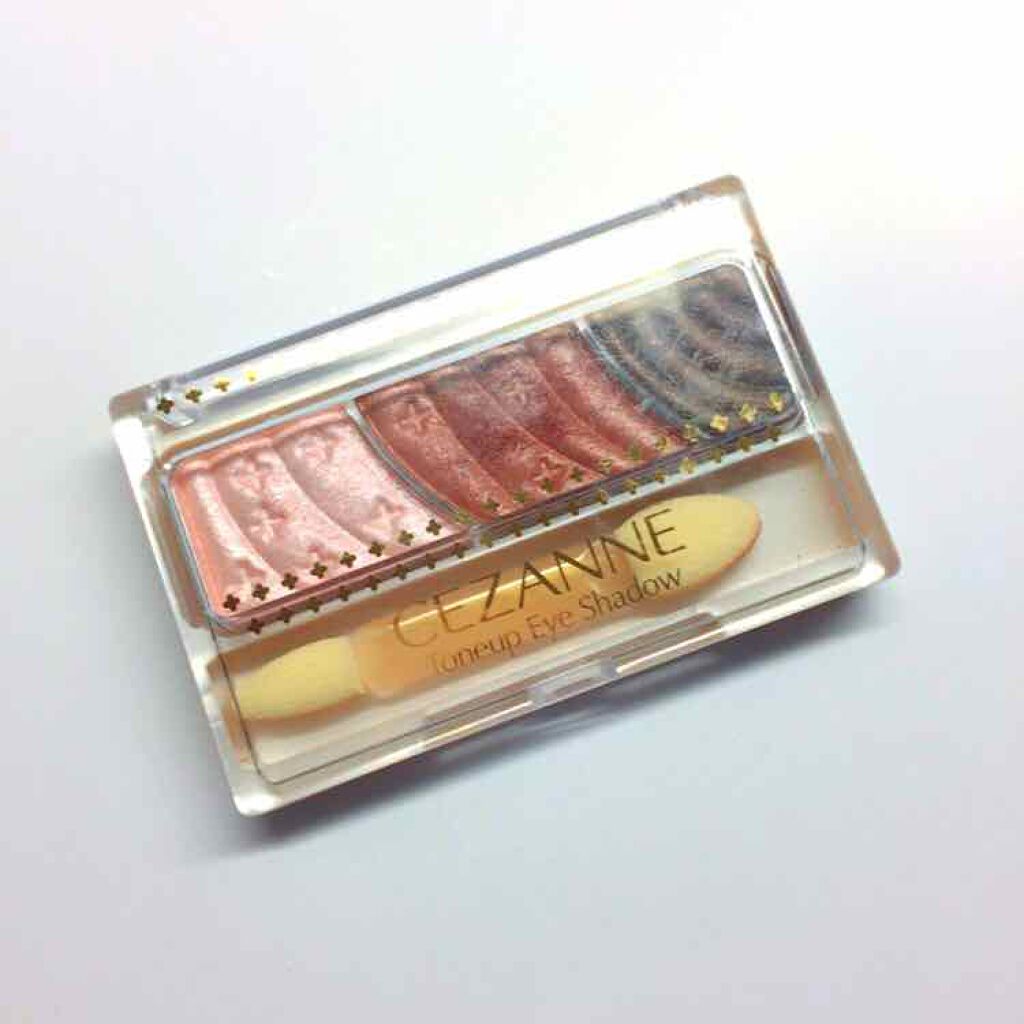 トーンアップアイシャドウ/CEZANNE/アイシャドウパレットを使ったクチコミ(1枚目)