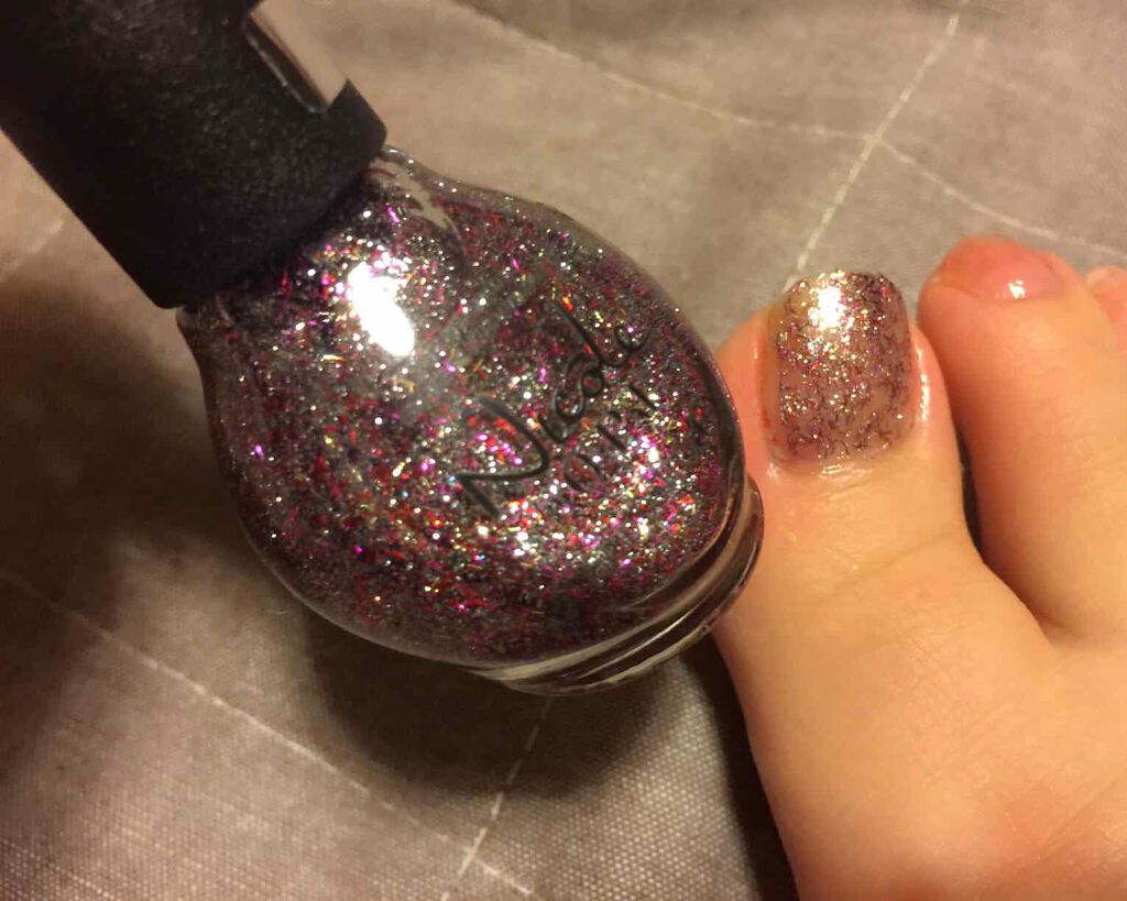 ジェルボリュームトップコート/キャンメイク/ネイルトップコートを使ったクチコミ（2枚目）