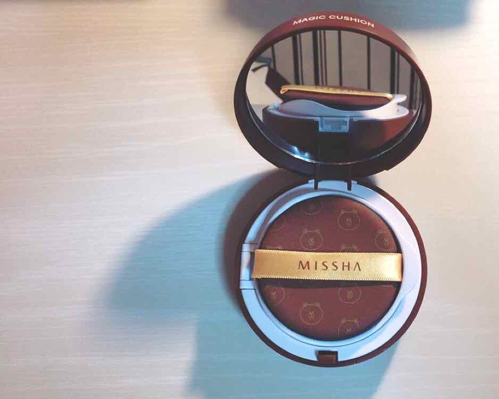 M クッション ファンデーション(モイスチャー)/MISSHA/クッションファンデーションを使ったクチコミ(2枚目)