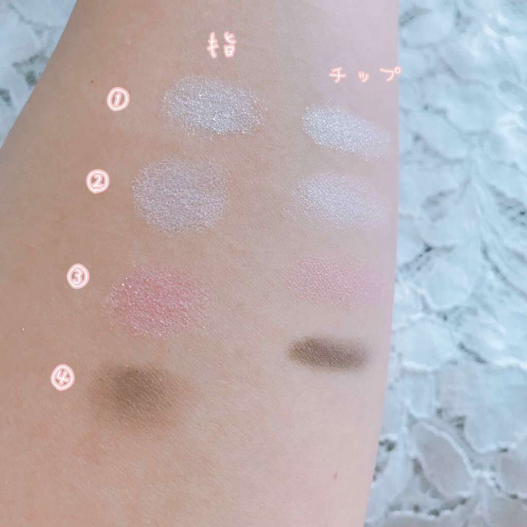 ジュエリングアイズ/MAJOLICA MAJORCA/アイシャドウパレットを使ったクチコミ(3枚目)