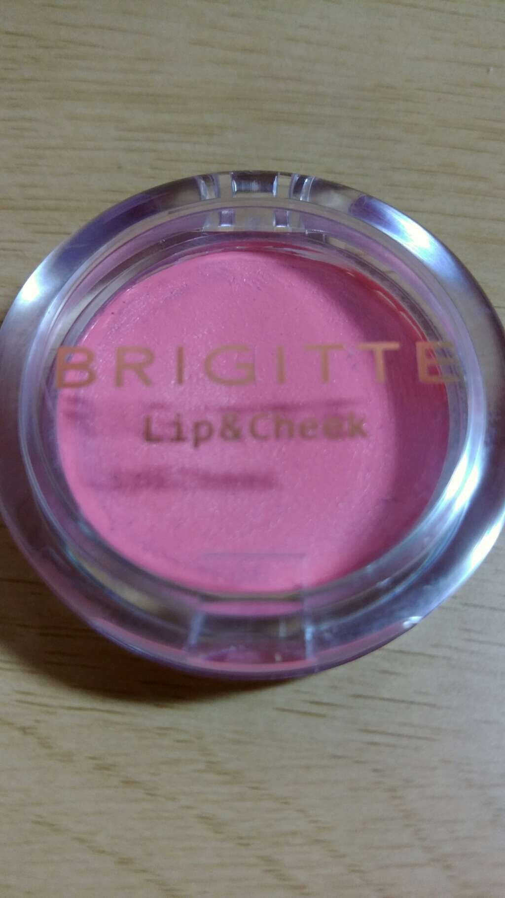 リップ&チーク/BRIGITTE/ジェル・クリームチークを使ったクチコミ(1枚目)