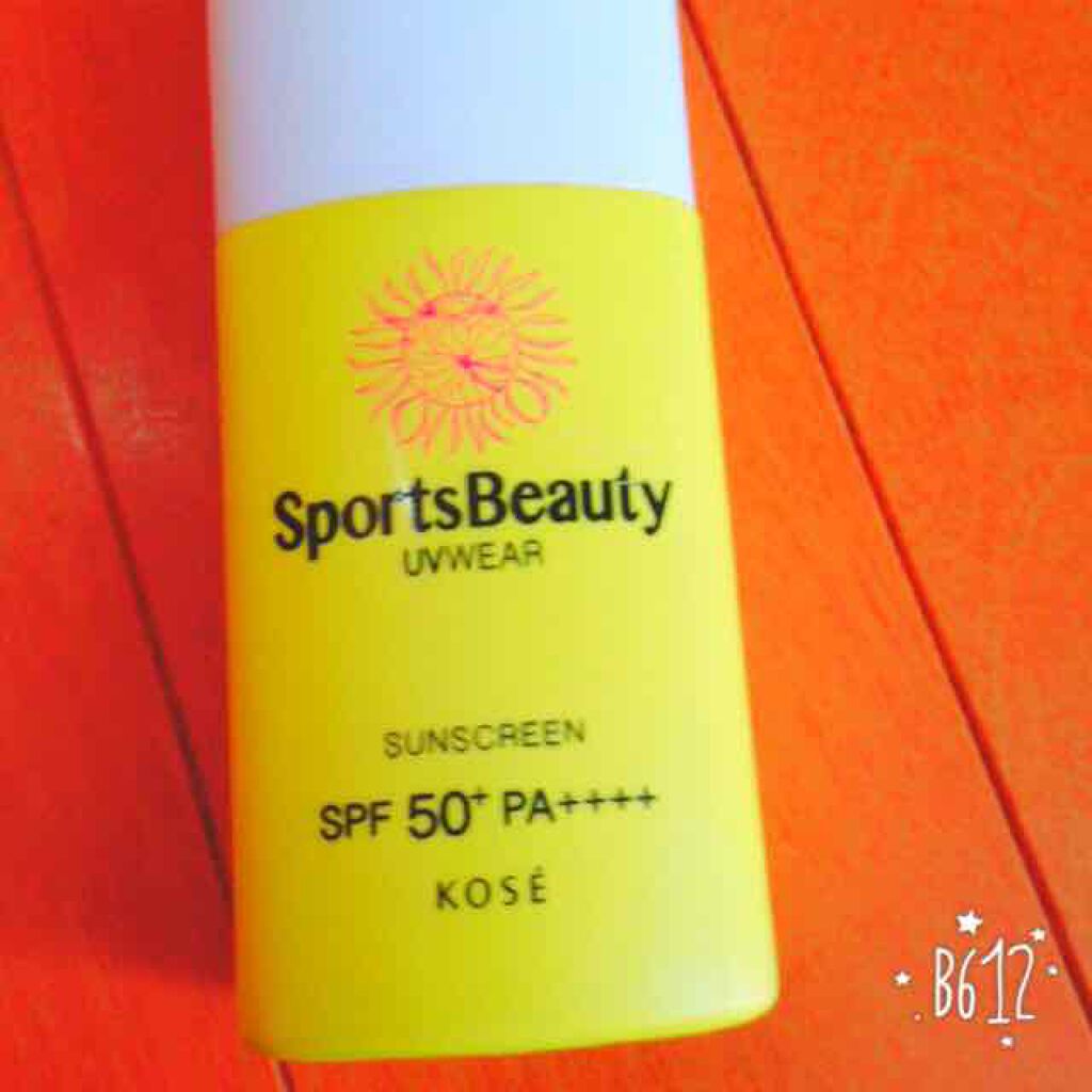 UVウェア(スーパースムース)/スポーツ ビューティ/日焼け止めミルクを使ったクチコミ(1枚目)