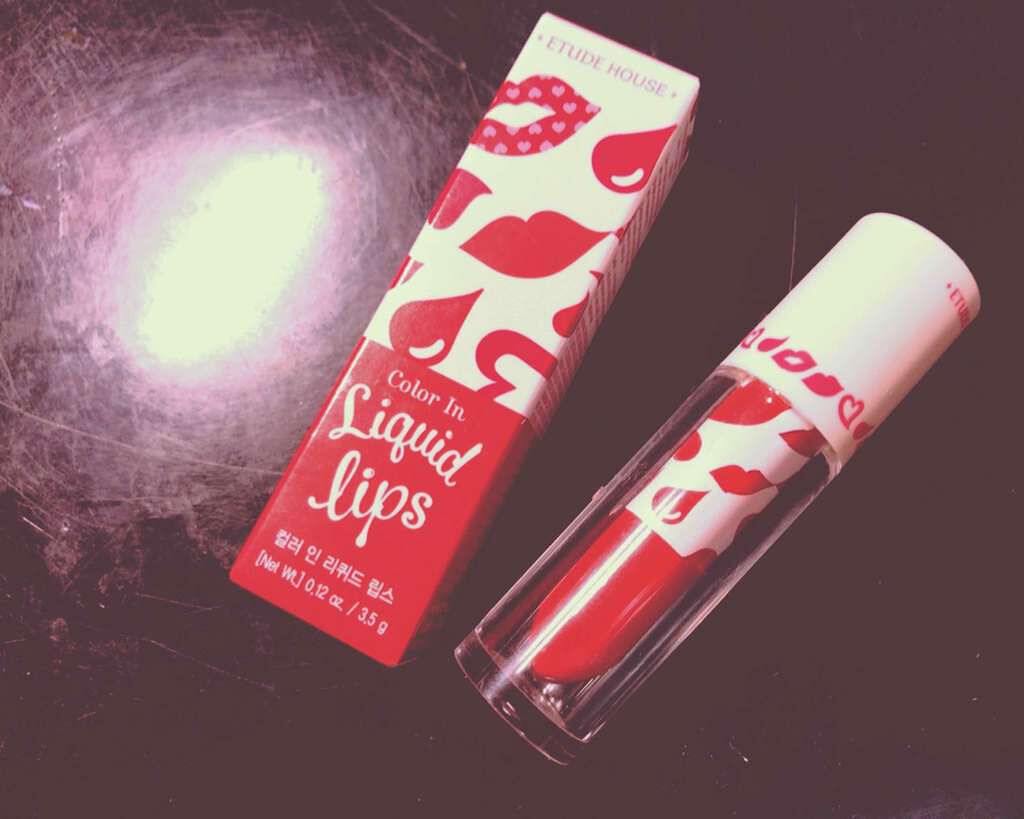 カラーイン リキッドリップ/ETUDE/リップグロスを使ったクチコミ(1枚目)