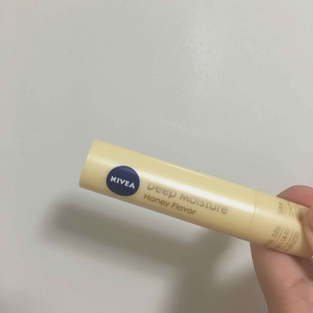 ニベア ディープモイスチャーリップ/ニベア/リップクリームを使ったクチコミ（1枚目）