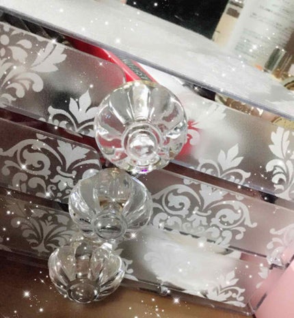 3段式クリアーケース/DAISO/その他化粧小物を使ったクチコミ(1枚目)